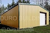 Duro Beam Steel 30x40x14 Metal Building Kit Factory Direct Rigid Frame Clear Span Building