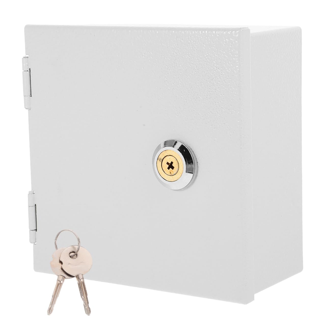 VALICLUD Boîte Électrique Murale Étanche Acier Inoxydable avec Serrure Boîtier de Protection Vandalisme pour Prises Électriques Extérieures et Intérieures Résistante Aux Éclaboussures et