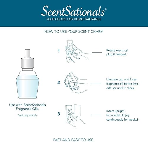 Miniatura 4 de ScentSationals Difusor de aceite esencial de aroma, enchufe de pared, difusor de baño para aceites esenciales, difusor de aromaterapia para sala de