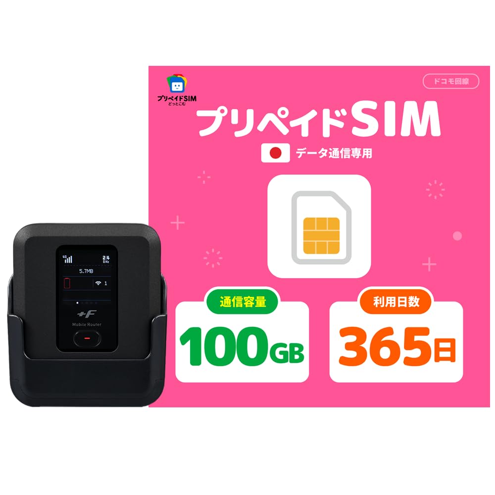 Amazon.co.jp: 【365日100GプリペイドSIM付き】富士ソフト 車載