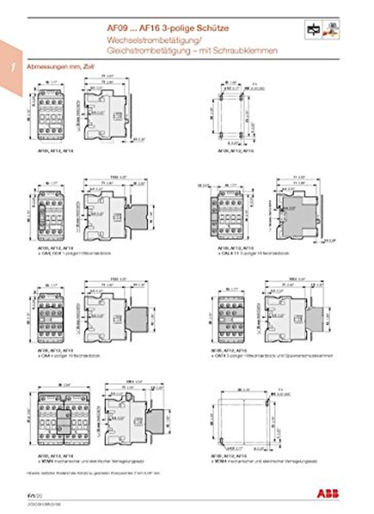 ABB componente di manovra codice 1SBL177001R1110