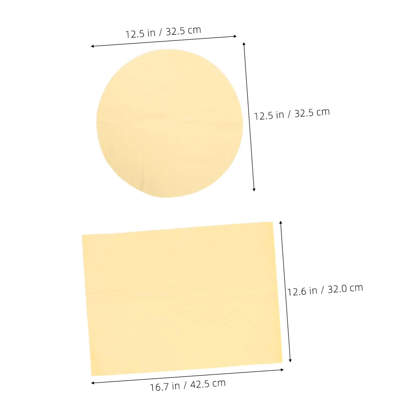 ERINGOGO 2pcs Pottery Fixing Mats Ultra-Absorbent Clay Crafting Tools for Pottery DIY Non-Slip Texture Art Tools