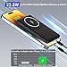 Dbasne Magnetische Power Bank, für Magsafe Powerbank 5000mAh, PD 20W Schnelles Aufladen Tragbares Ladegerät, QC 3.0 Externe Handyakku mit USB-C für iPhone 16/15/14/13/Pro Serie Travel Camping Outdoor