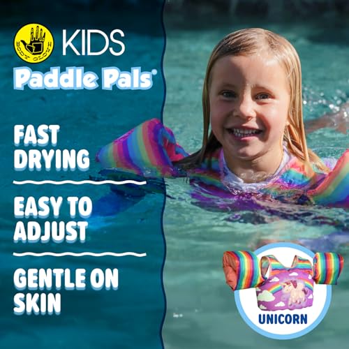 Body Glove Paddle Pals Learn to Swim Life Vest, One Size 33-55 LBS-Unicorn Motion by Body Glove - Image 3