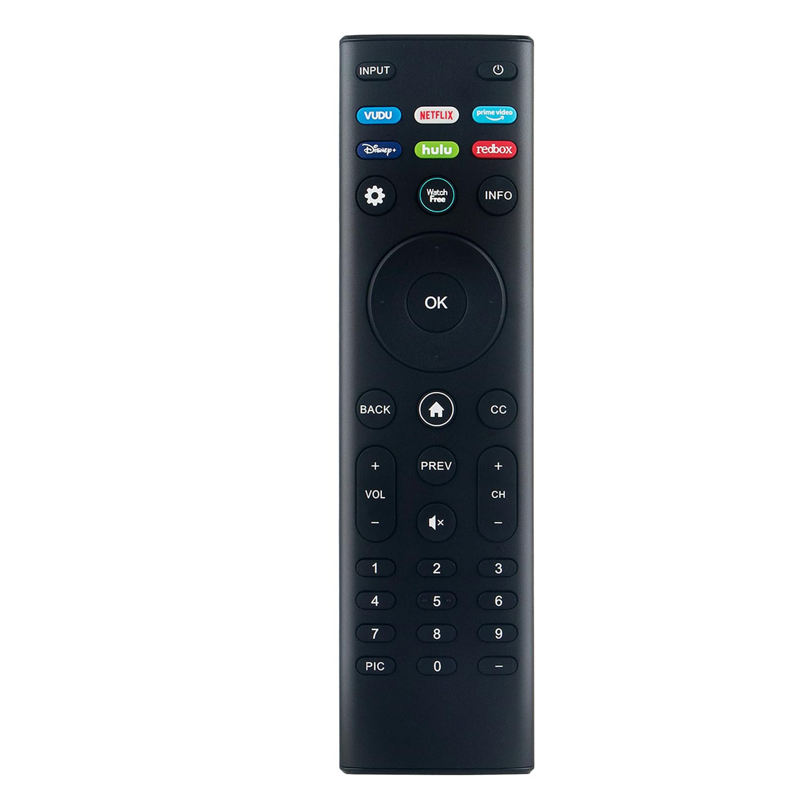 XRT140 Replaced Remote Control Compatible with All VIZIO Smart TV D24h-J09 D24f-J09 D24f4-J01 D32h-J09 D32f-J04 D32f4-J01 D40f-J09 D43f-J04 D32h-J