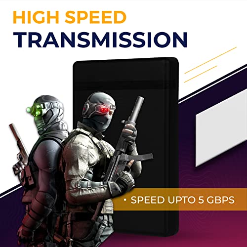 SUHSAI 1TB Portable External Hard Drive USB 3.0 Extended Data Storage Expansion Backup & Gaming Hard Drive Disk 2.5" HDD For PC Laptop Mac Smartphones PS3 PS4 PS5 Games Drive - Image 4