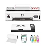 Procolored K13 Lite A3 DTF Drucker Set mit Ofen 13 Zoll für T-Shirts, Weißtinten Zirkulation, Infrarot Schutz, 1440 DPI, Transferdrucker für DIY Textil Business, Weiß