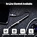 Linsoul Kiwi Ears AD1 Type-C to 3.5mm Female Headphone DAC Adapter Cable, USB C to Aux IEM Dongle with KT02H20 Chip, High Res 32bit/384kHz, CTIA-Standard for iOS/Android/Windows Smartphones