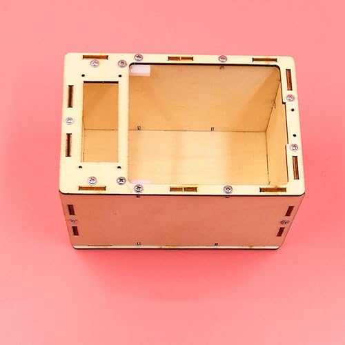 Miniatura 3 de VILLCASE Lockbox Herramienta mecánica, caja de herramientas Carpenter Kidcraft Playset Machinist Tools Lockbox DIY Fabricación Materiales Lockbox