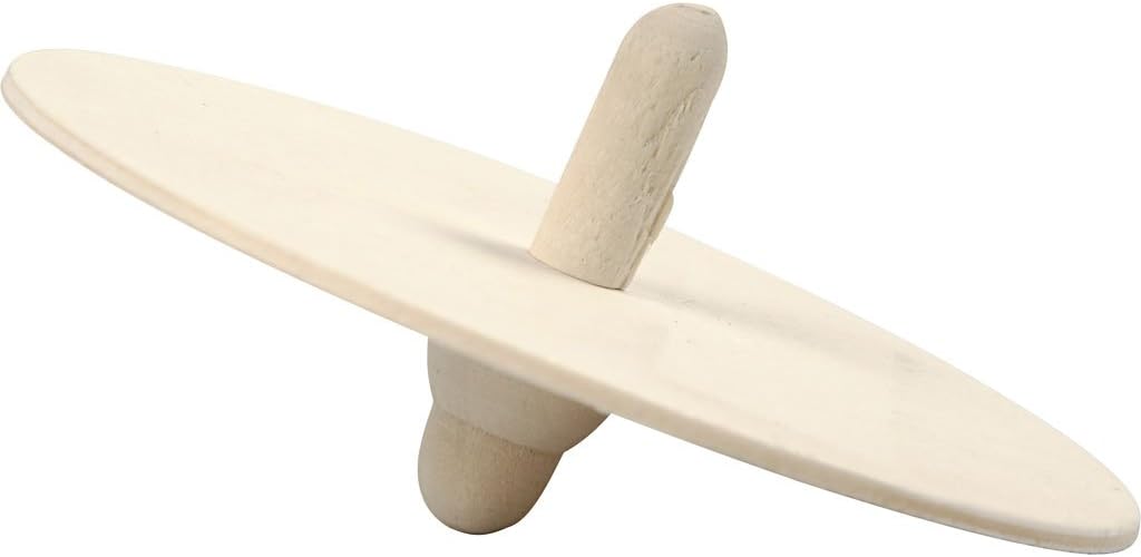 Spinning top, D: 8 cm, H: 4 cm, 10pcs