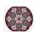 Culture Colorful Asymmetrical Pattern Cleaning Cloth Screen Cleaner 2pcs Suede Fabric