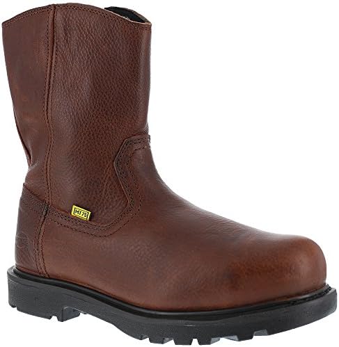 Iron Age Hauler Ia0195 Metatarsal Guard 10in Pull On Safety Boot Brown - 13 Wide | Image 1