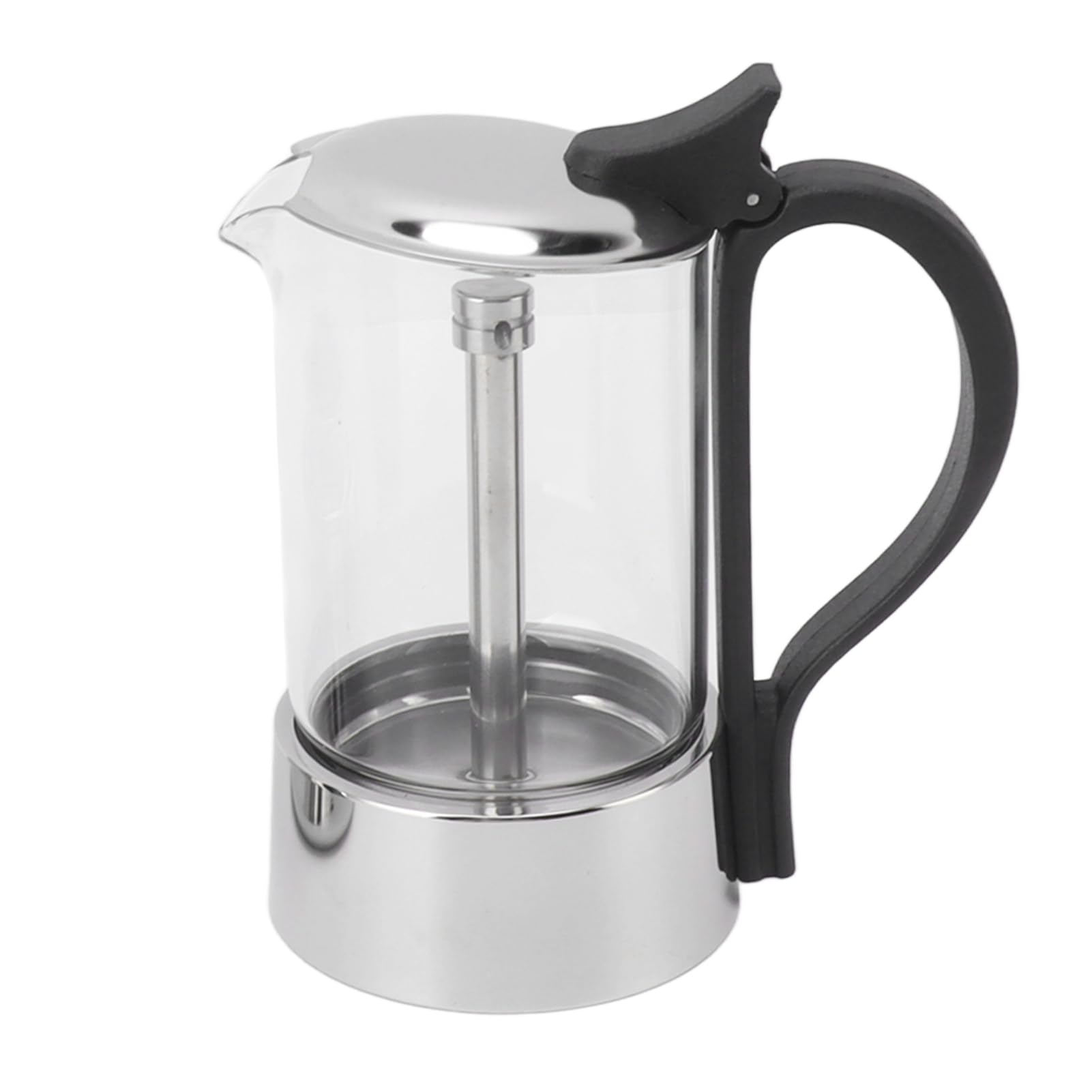 Zerodis Pour Over Coffee Kettle, Stainless Steel Coffee Kettle Compact Coffee Machine 200ml Capacity Multiple Uses for Travel Coffee Maker Outdoor Drip Spout