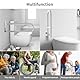 Haltegriff für Senioren, Behinderten WC Haltegriff, Aufstehhilfe Toilette, Klappbar, Edelstahl Stützgriff Toilette, Rutschfest, Haltegriff mit Einer Tragfähigkeit von 350kg