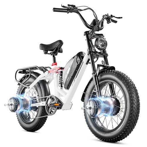 eAhora Electric Bike Fat Tire for Women Men, 33MPH Electric