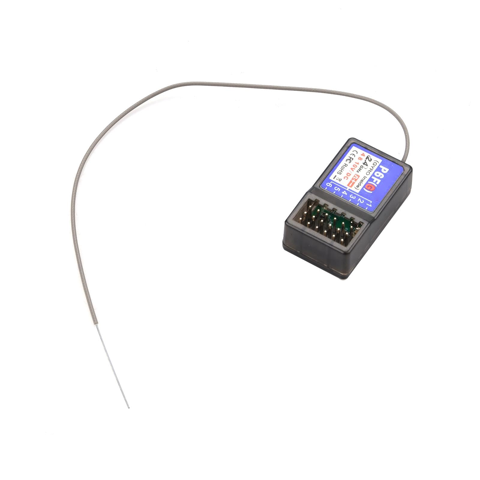 Mando a distancia del transmisor DumboRC P6FG 2.4 Receptor con giroscopio para RC P6FG accesorio de pieza