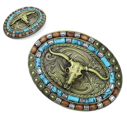 LNSYSNS Gürtel Schnallen Passend für 4cm Breite Gürtel – Gürtelschnalle Cowboy-Design mit Abnehmbarem Design, Gürtelschnallen für West-Events & Alltag LNSYSNS Gürtel Schnallen Passend für 4cm Breite Gürtel – Gürtelschnalle Cowboy-Design mit Abnehmbarem Design, Gürtelschnallen für West-Events & Alltag