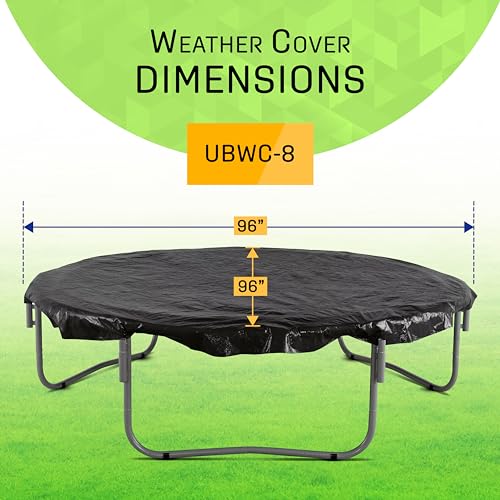 image for Upper Bounce Machrus Trampoline Cover 8FT for Weather Protection- Roun