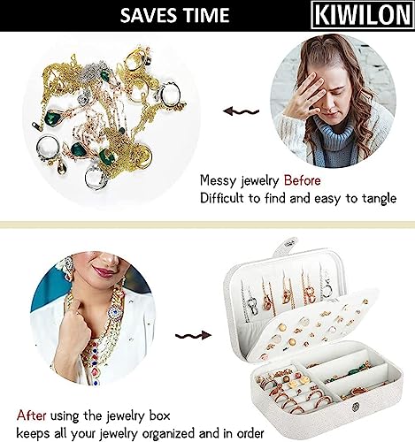 Image of Jewellery Organisers Box For Women (Model-MidWhite)