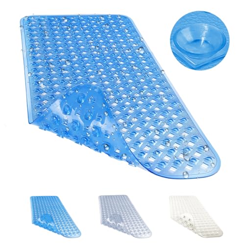 La Mejor Selección de Tapete para regadera disponible en línea para comprar. 50 LSXD Alfombrilla para Bañera 88*40cm, Tapete para Regadera Antideslizante | Absorbente,Alfombra de Baño Transparente, Lavable a Máquina, Accesorios para Baño de Tina para...
