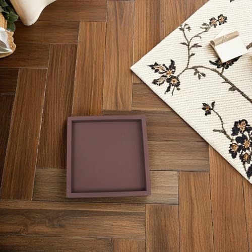 Plateau carré épaissi pour pot de fleurs support étanche intérieur - 6