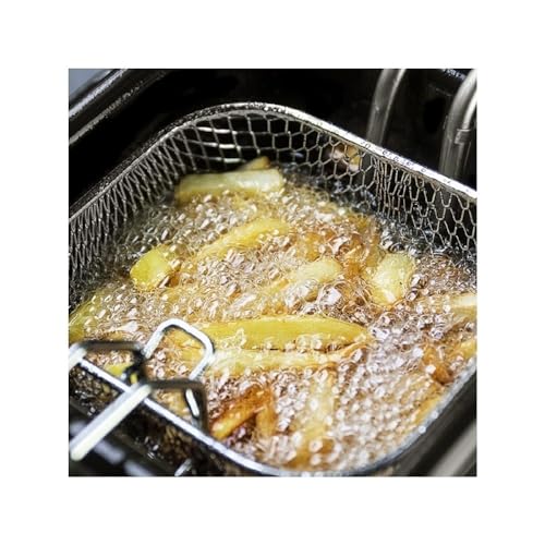 Cecotec CleanFry elektrische friteuse. Inhoud 1,5 l, temperatuur tot 190ºC, vaatwasmachinebestendig emmer emmer, oliereiniger filter houdt olie schoon, 1000W - Afbeelding 5