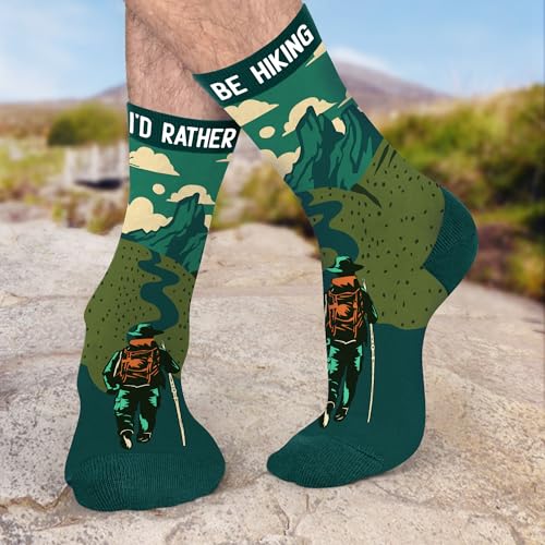 VICRAZY Hiking, Cycling, Camping Socks for Men, Women - Hiking, Bicycle, Camping, Bike Accessories, Stocking Stuffers2