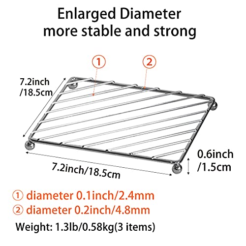 Vidaya Stainless Steel Trivets For Hot Pots And Pans thumb #1