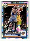 2023-24 Hoops Panini Premium Stock Ice Prizm #176 Precious Achiuwa New York Knicks NBA Basketball Trading Card