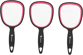 DRESSOOS 3pcs Portable Handle Mirror Mirrors Full Body Mirror Makeup Mirror with Lights Mirror Portable Travel Makeup Mirror Hand Held Mirror Girl Portable Mirror Girl Mirrors Hand Mirror