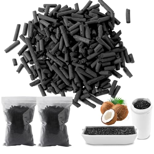 2-Pack (2 Lbs) Odor Absorbing Activated Charcoal Filter Refills for Lomi Electric Countertop Composter - 12-Month Supply Replacement Filters Compatible with Lomi Smart Waste Kitchen Composter
