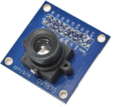 Comimark 2Pcs VGA OV7670 CMOS Camera Module Lens CMOS 640X480 SCCB I2C Interface for Arduino