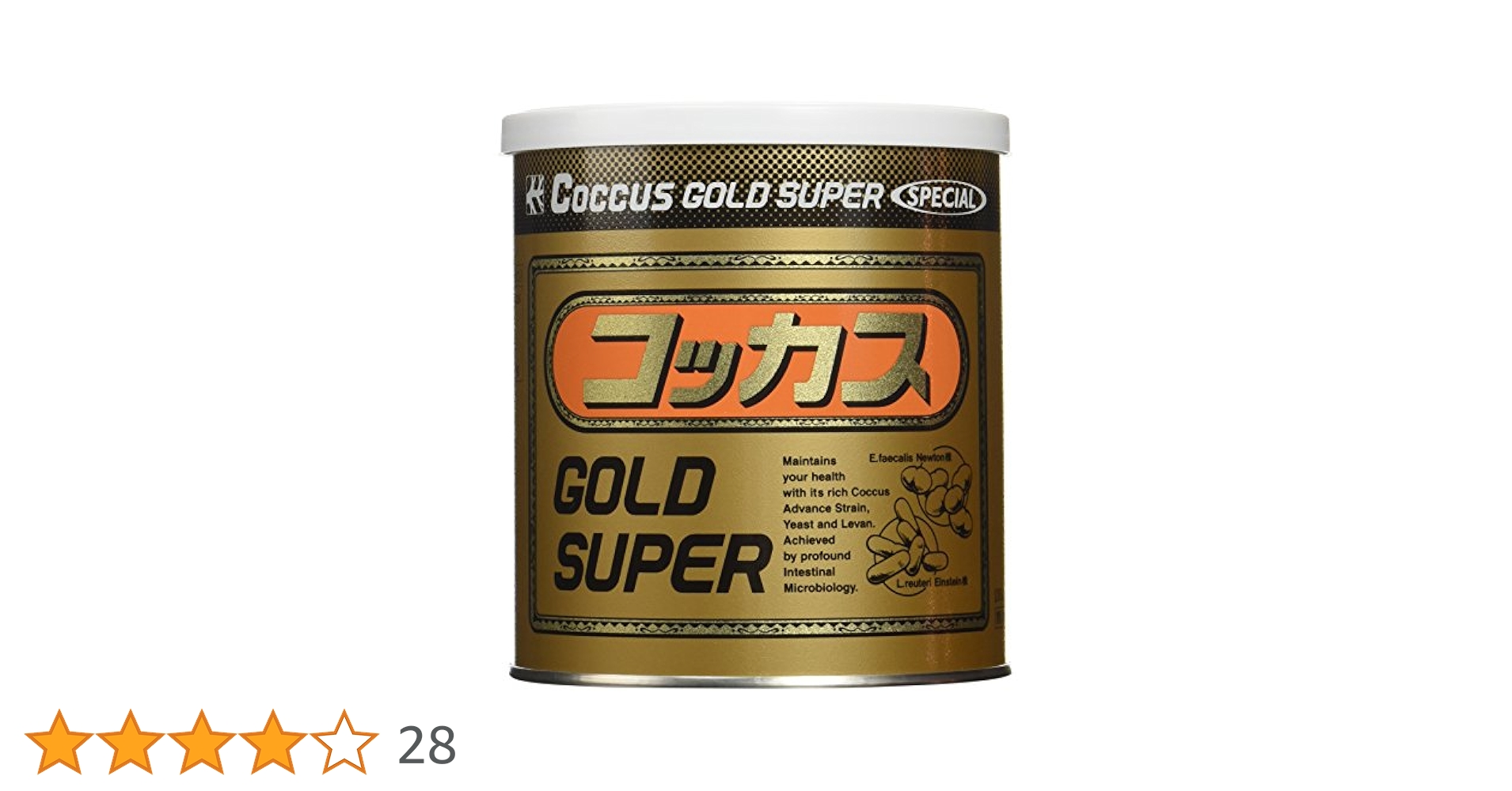 Amazon | コッカス・ゴールド・スーパー1缶 | コッカス | 乳酸菌