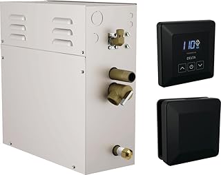 Delta Faucet SimpleSteam 10kW Steam System Kit Matte Black, Includes 10k...