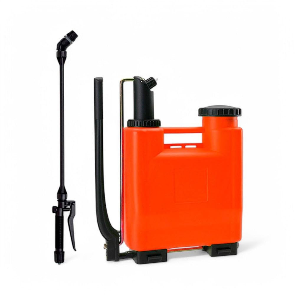 Pompa irroratrice a spalla zaino 12 lt. con lancia 65 cm a pressione con azionamento manuale Olimpia