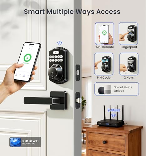 Keypad Deadbolt with Remote Access