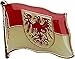 Flagline Brandenburg - 1/2 inch by 3/4 inch German Bundeslaender Lapel Pin