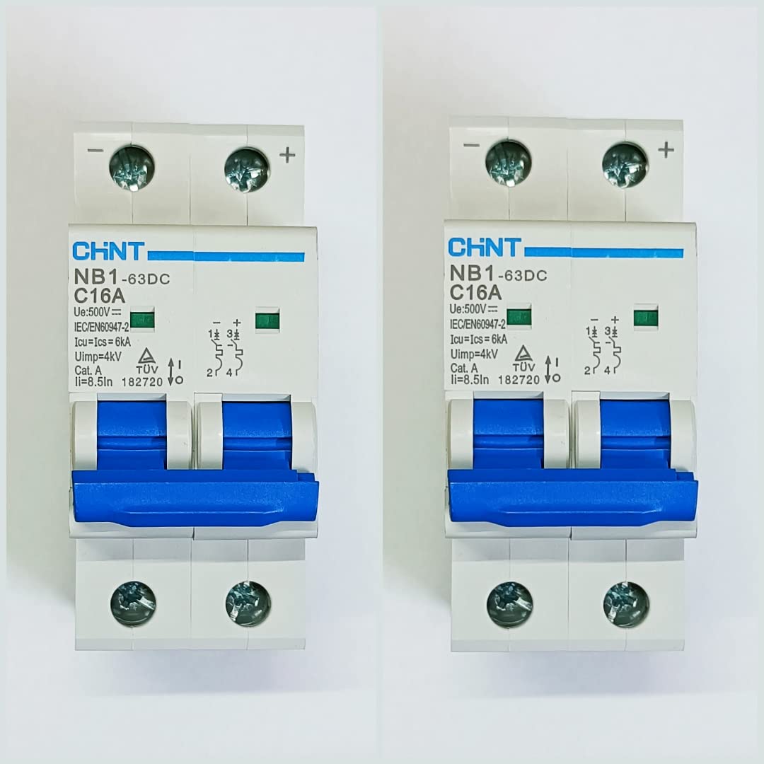 CHINT MINIATURE CIRCUIT BREAKER DC MCB 500V 16A CHINT - 2QTY (B08W53B9TT) Amazon Price History, Amazon Price Tracker