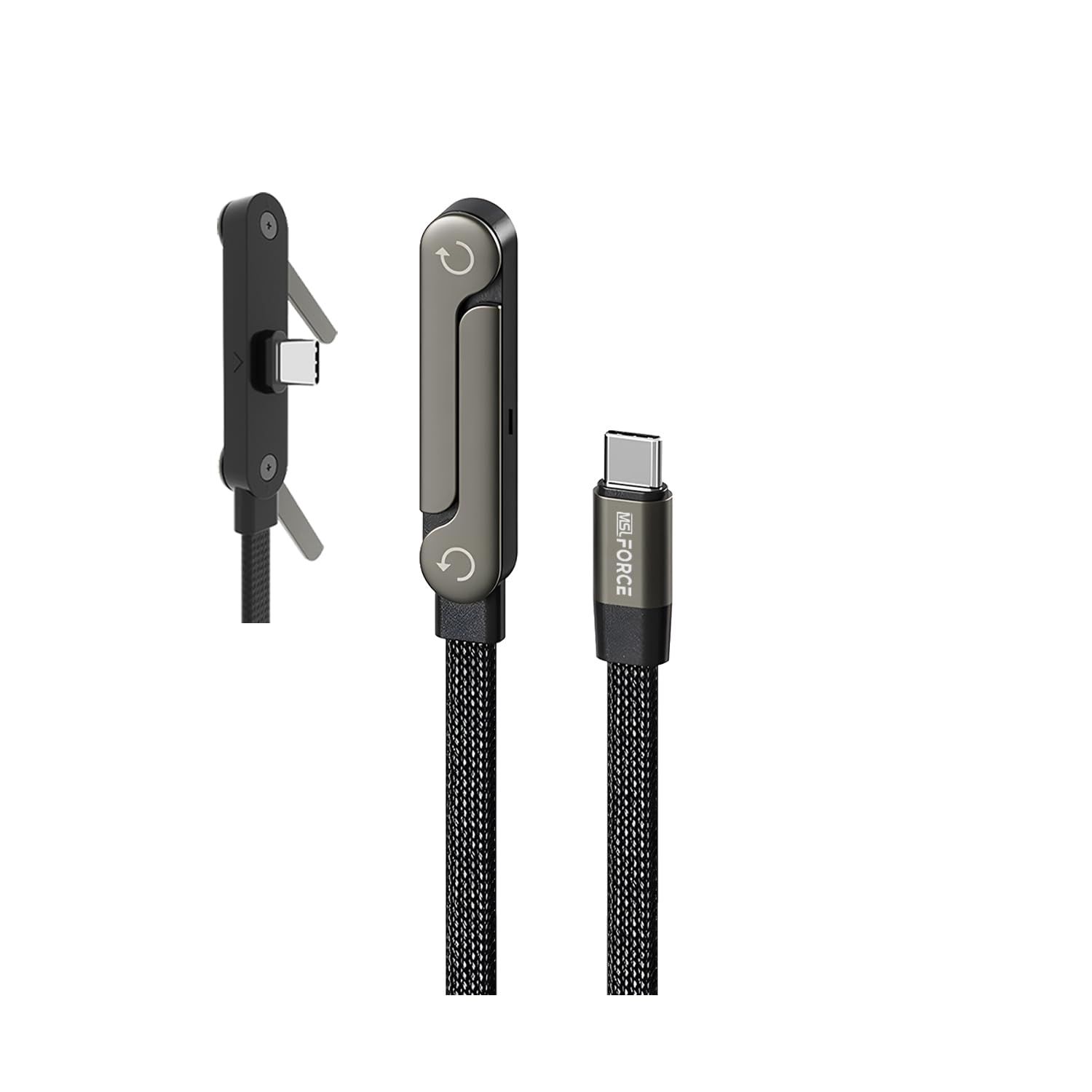 日本の中小企業 240W 超高速充電 USB-C & USB-C ケーブル 折り…