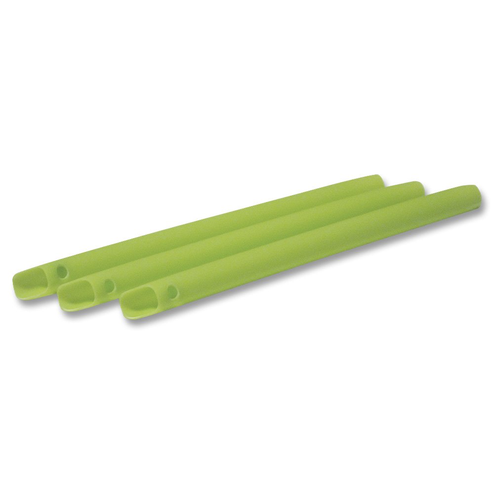 CrossTex ZET High Volume Vented Evacuator Tip, White (Pack of 100)