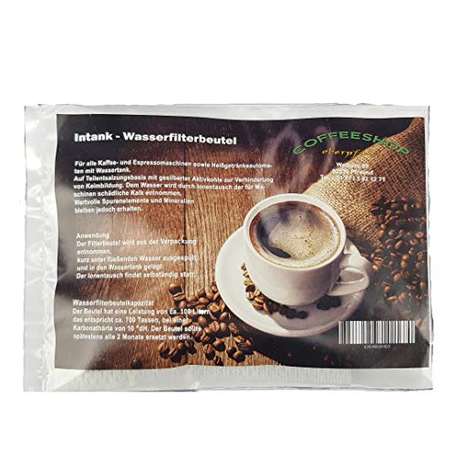coffeeshop-oberpfalz Intank Wasserfilterbeutel Granulat kompatibel zu Kehl Cover
