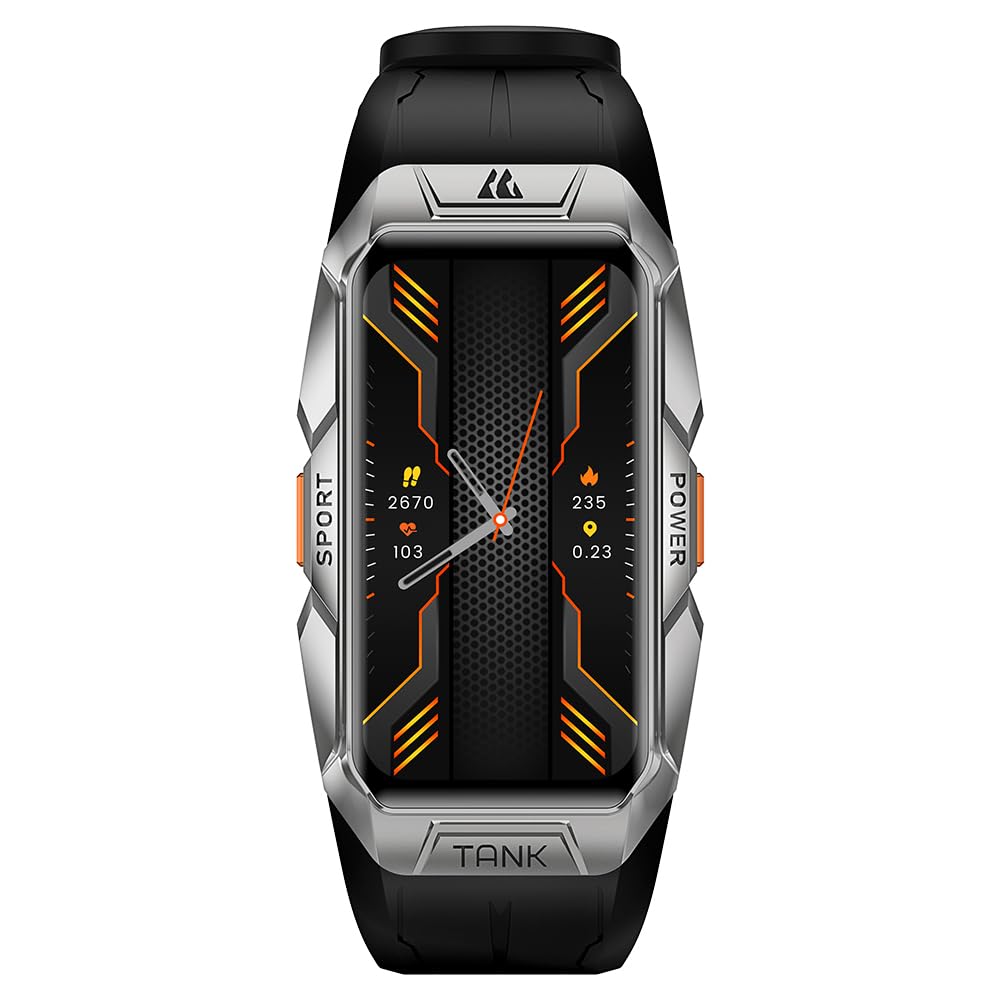 KOSPETFitness Tracker with Heart Rate, Blood Oxygen, 24h Sleep Monitor, 10 ATM/IP69K Waterproof,70 Sport Modes,1.47”3D Curved AMOLED Screen Activity Tracker Android IOS