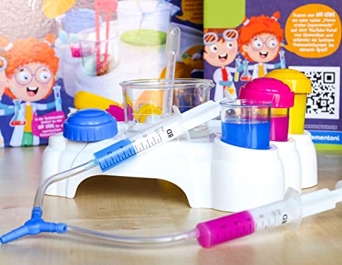 Clementoni Galileo Lab – Meine ersten Experimente, spannende Versuche für Vorschulkinder, Experimentieren mit Farben, Gewichten & Maßen, für kleine Forscher ab 5 Jahren von Clementoni 59266