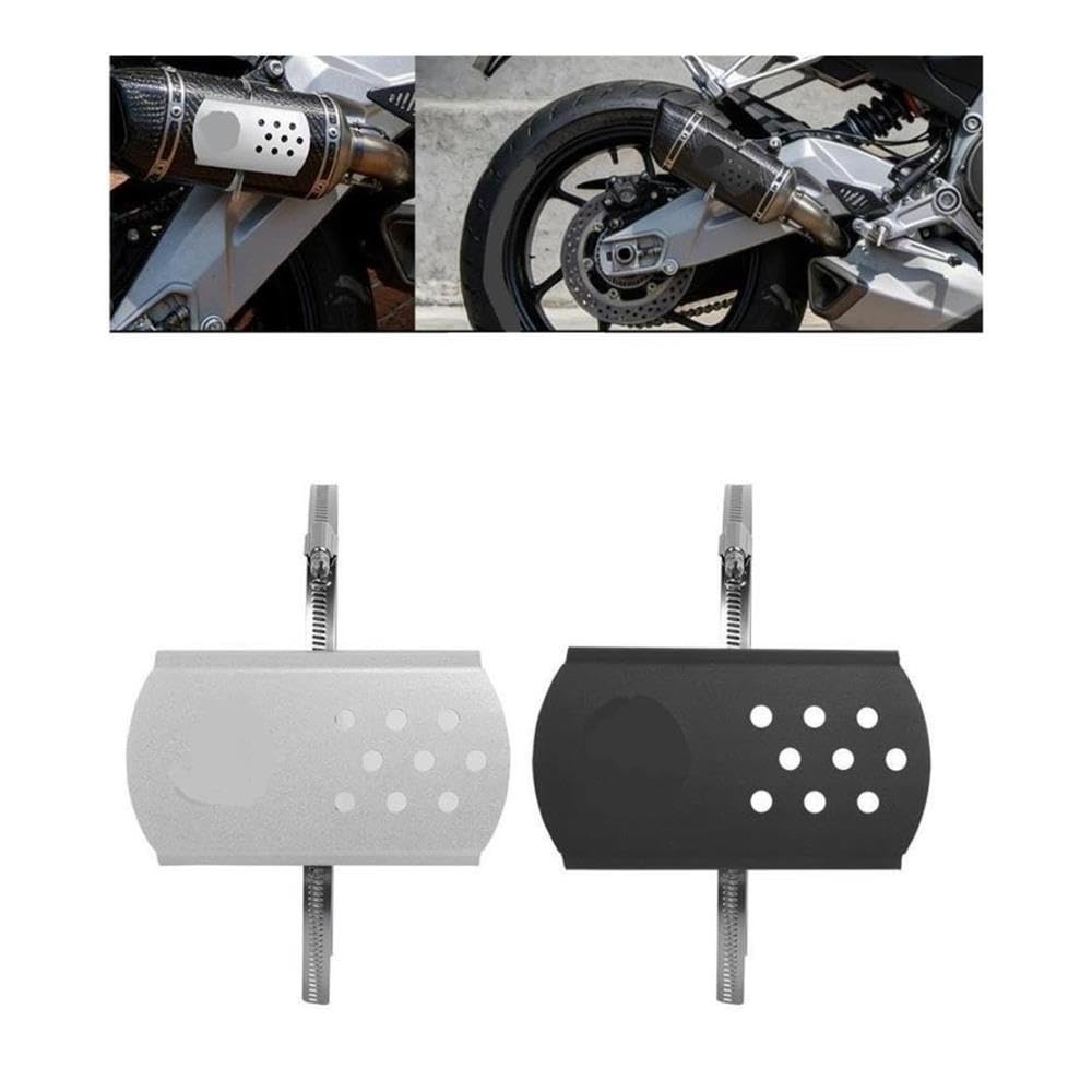 Cubierta Universal Protección Térmica Para Tubo Escape Motocicleta