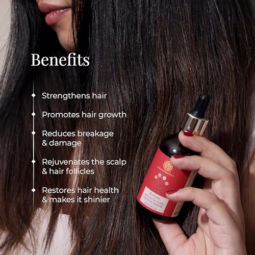 Image of Forest Essentials Ayurvedic Hair Growth Serum | With Redensyl & Anagain | Clinically Tested to be a Natural Alternative to a Hair Transplant (Pack of 2)