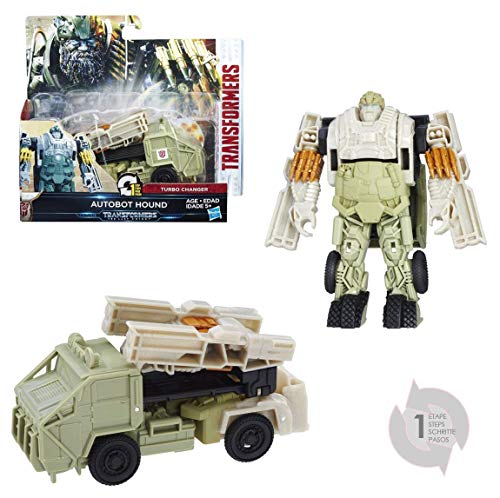 Transformers - Figura Autobot Hound, Un Paso mágico (Hasbro C1314ES0)