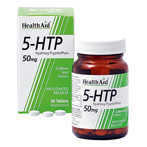 5-Htp (Hidroxitriptofano) 60 Comprimidos De 50 Mg De Health Aid