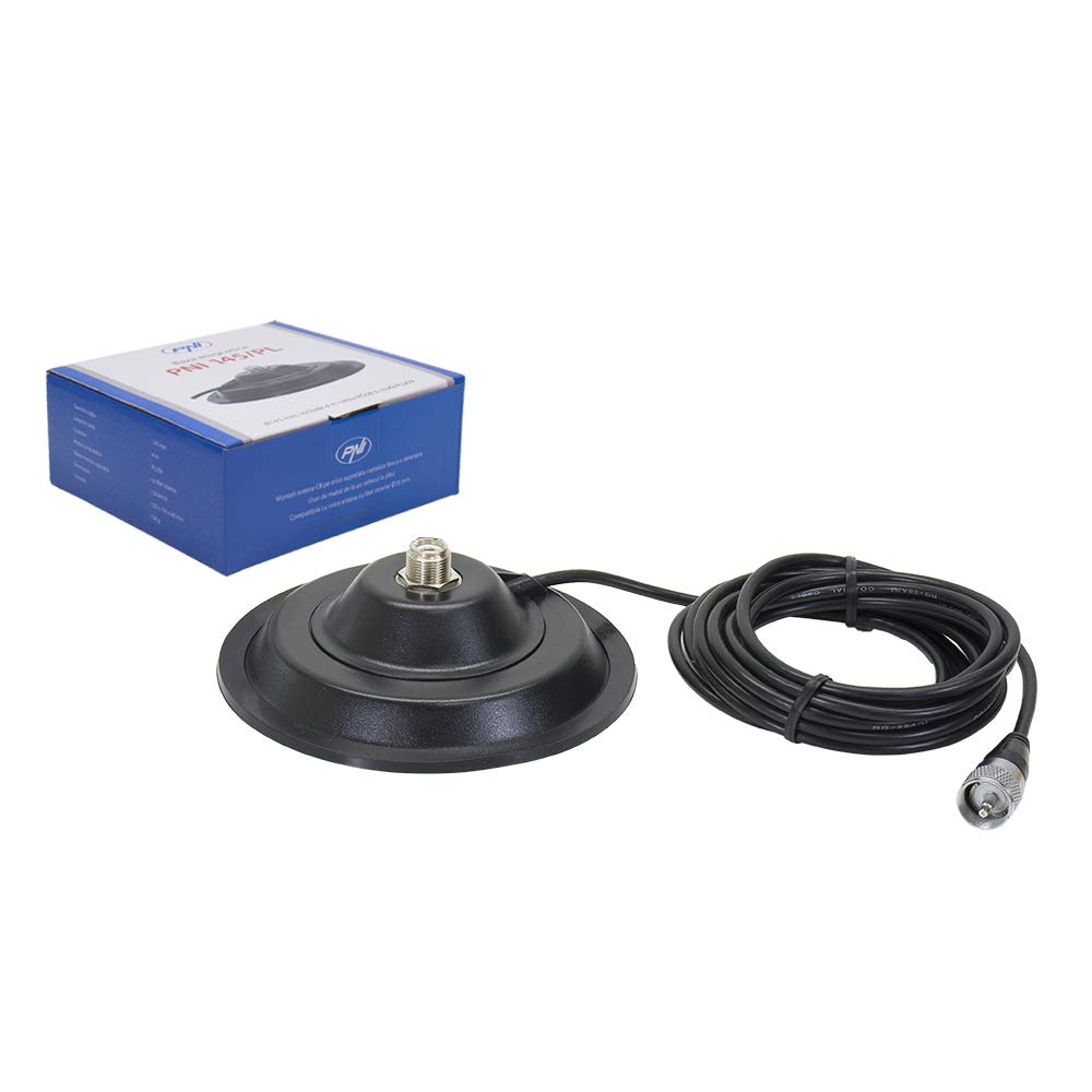 'PNI ML160 Antenne CB avec Aimant Inclus, 155 cm Noir