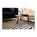 Ikea Stockholm – Rug, flatwoven, Rayas Negro Negro, Blanco – 170 x...