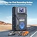 BOBLOV M7 256G Body Camera with 180 Rotatable Lens, 4000mAh Battery with GPS Body Cam, Last 14 Hours Video Recording, Police Body Worn Cam for Daily Shooting, Patrol, Police (256GB)